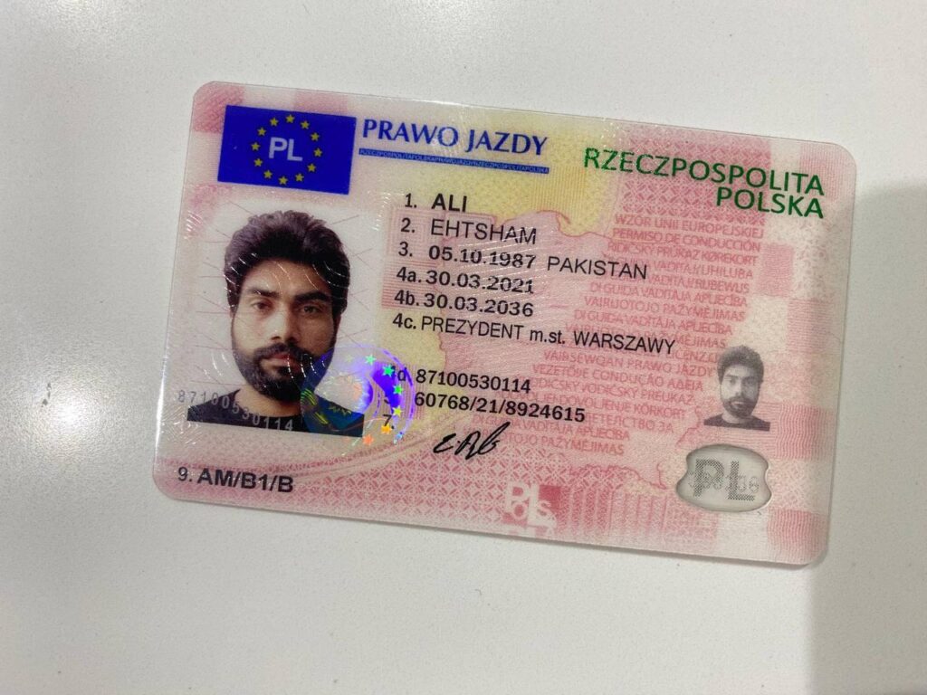 Legalne prawo jazdy do kupienia